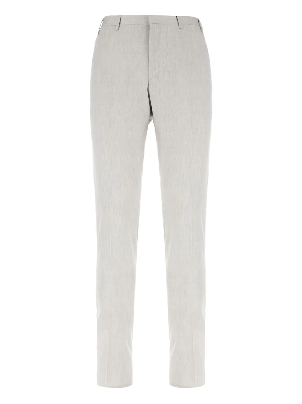 button-fastening trousers