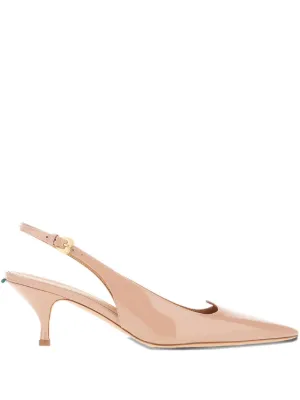 Manolo Blahnik Chiaransli 70mm パンプス | ニュートラル | FARFETCH JP