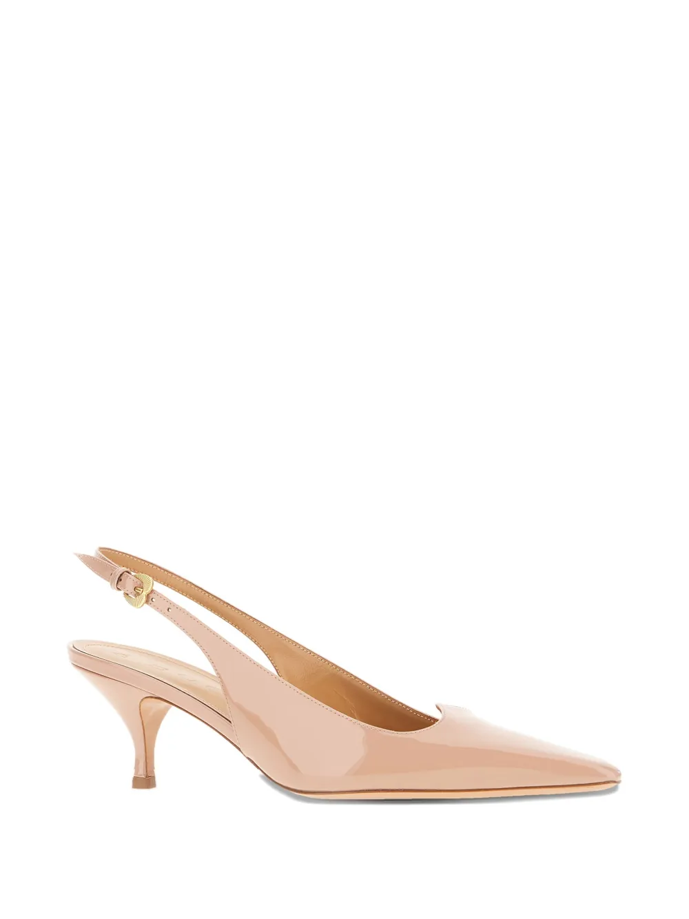 A.Bocca 55mm leather pumps - Beige