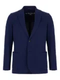 Circolo 1901 single-button patch-pocket blazer - Blue