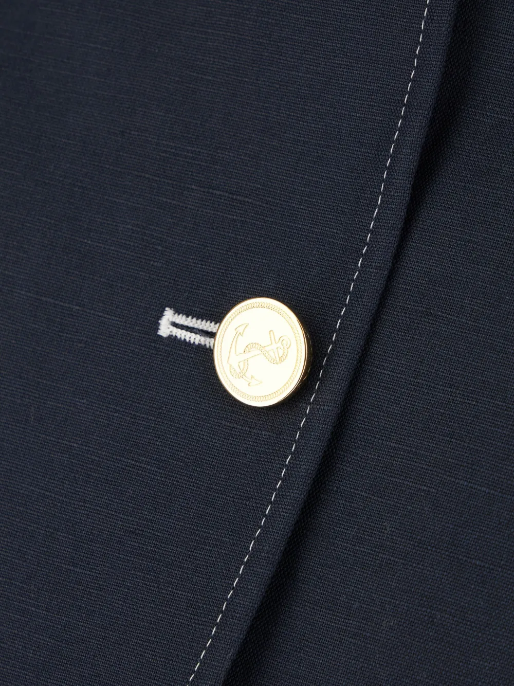 Thom Browne Cropped blazer Blauw
