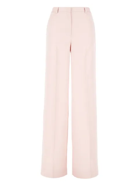 POST SCRIPTUM pinstripe wide-leg trousers