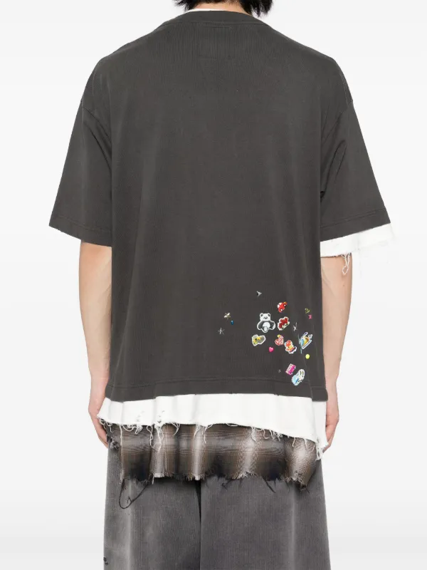 Maison MIHARA YASUHIRO Layered T-shirt | Grey | FARFETCH