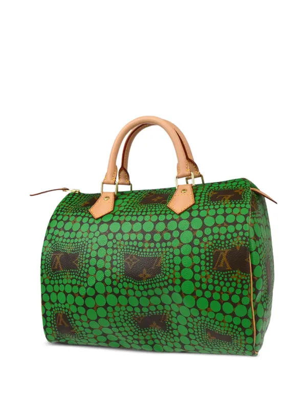 バッグ Louis Vuitton handbag Louis Vuitton Pre-Owned x Yayoi Kusama 2012 Speedy 30 Tote