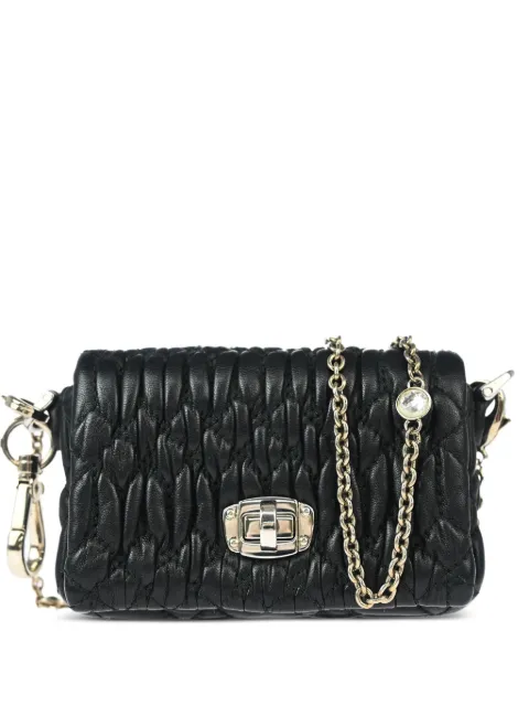 Miu Miu Pre-Owned bolsa de hombro Miu mini 2010