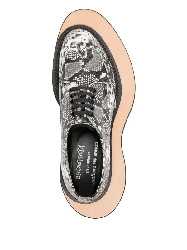 靴 comme des garcons homme plus Comme Des Garçons Homme Plus x Kids Love Gaite Leather Derby