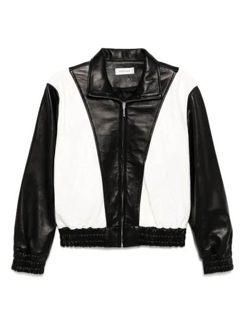 Veste de moto en cuir - Ernest W. Baker - Modalova