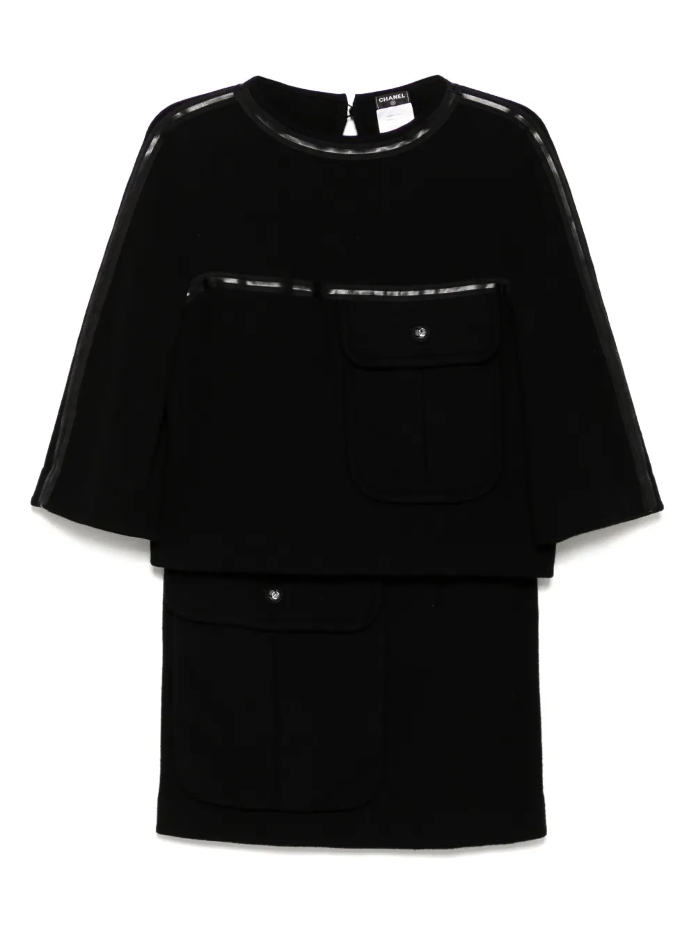 CHANEL Pre-Owned 2013-2014 スーツスカート - ブラック CHANEL Pre-Owned 2013-2014 スーツスカート - ブラック