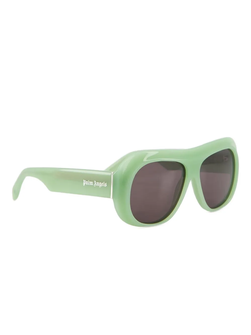 Palm Angels Eyewear Bril met oversized montuur - Groen