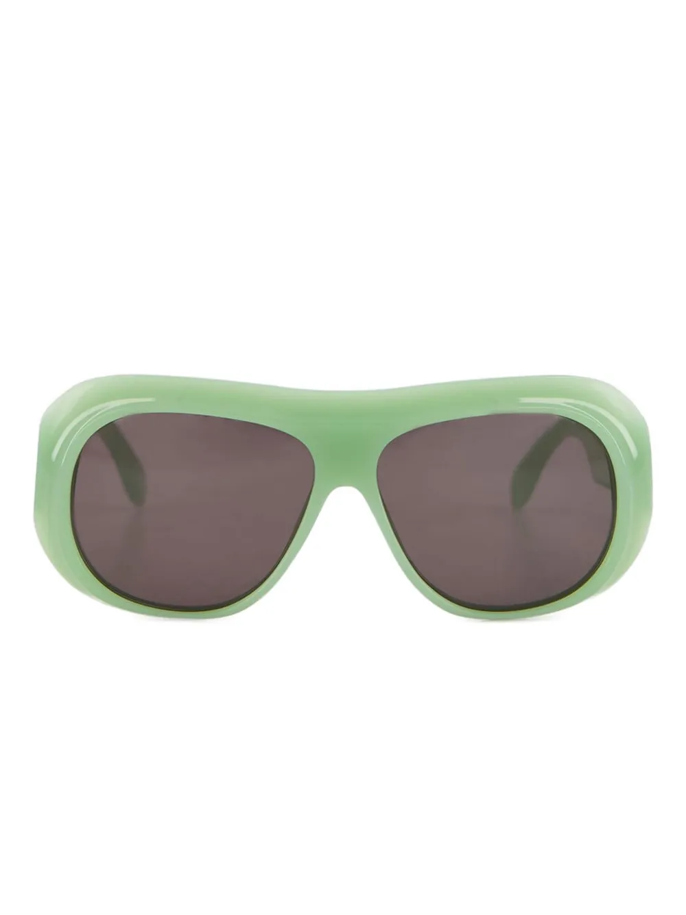 Palm Angels Eyewear oversize-frame sunglasses | Green | Image 1