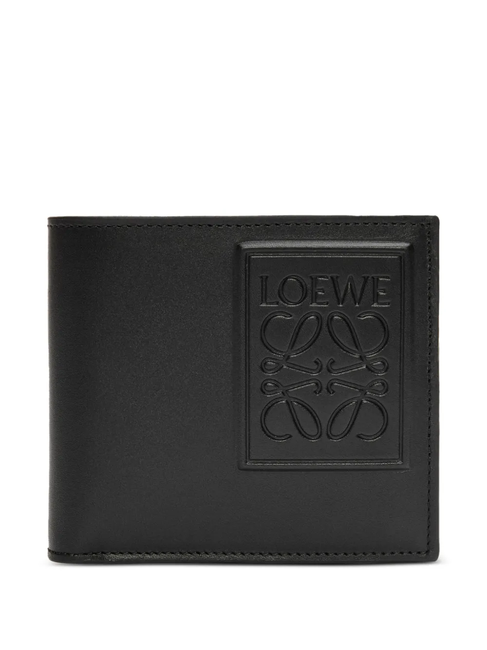 LOEWE Portafoglio bi-fold Anagram - Nero