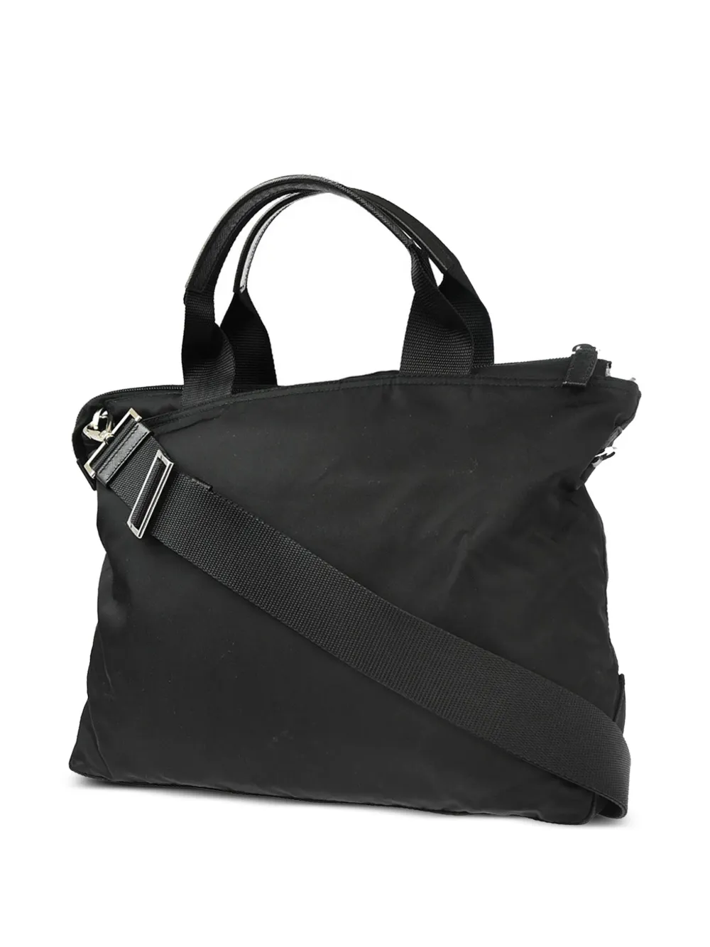 Prada Pre-Owned tote con logo triangular 2010 | Hombre | Image 2