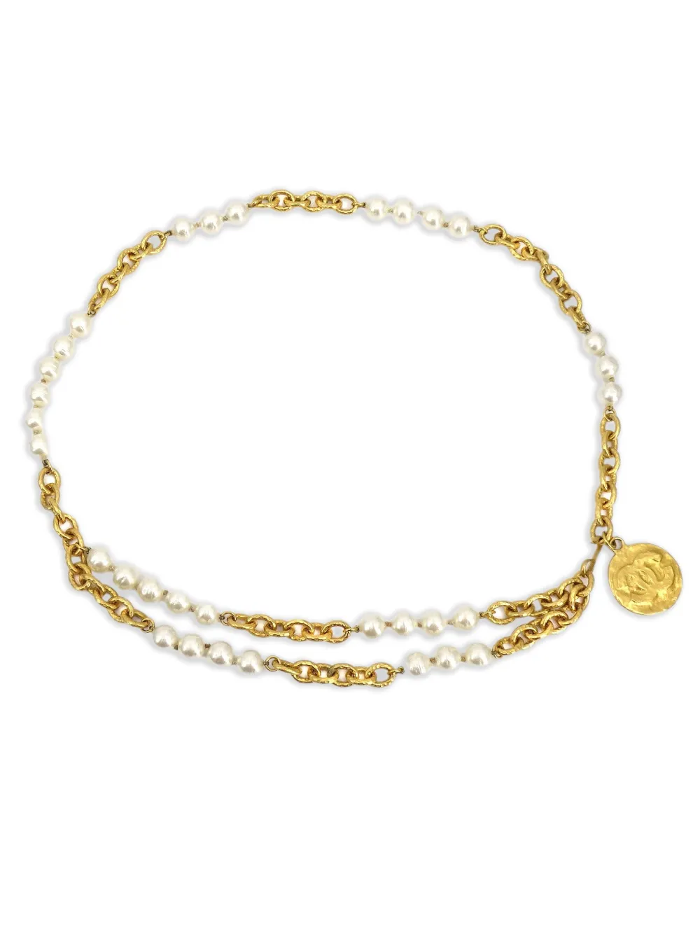 CHANEL Pre-Owned 1995 chain belt | Gold | Image 1