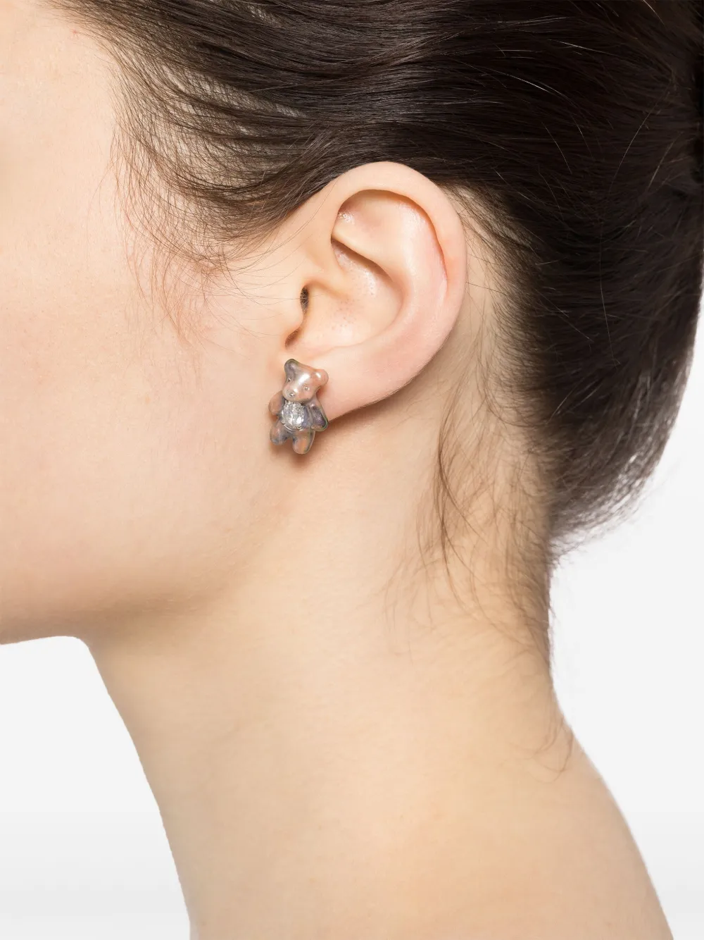 YVMIN aretes con dije de oso | Image 2