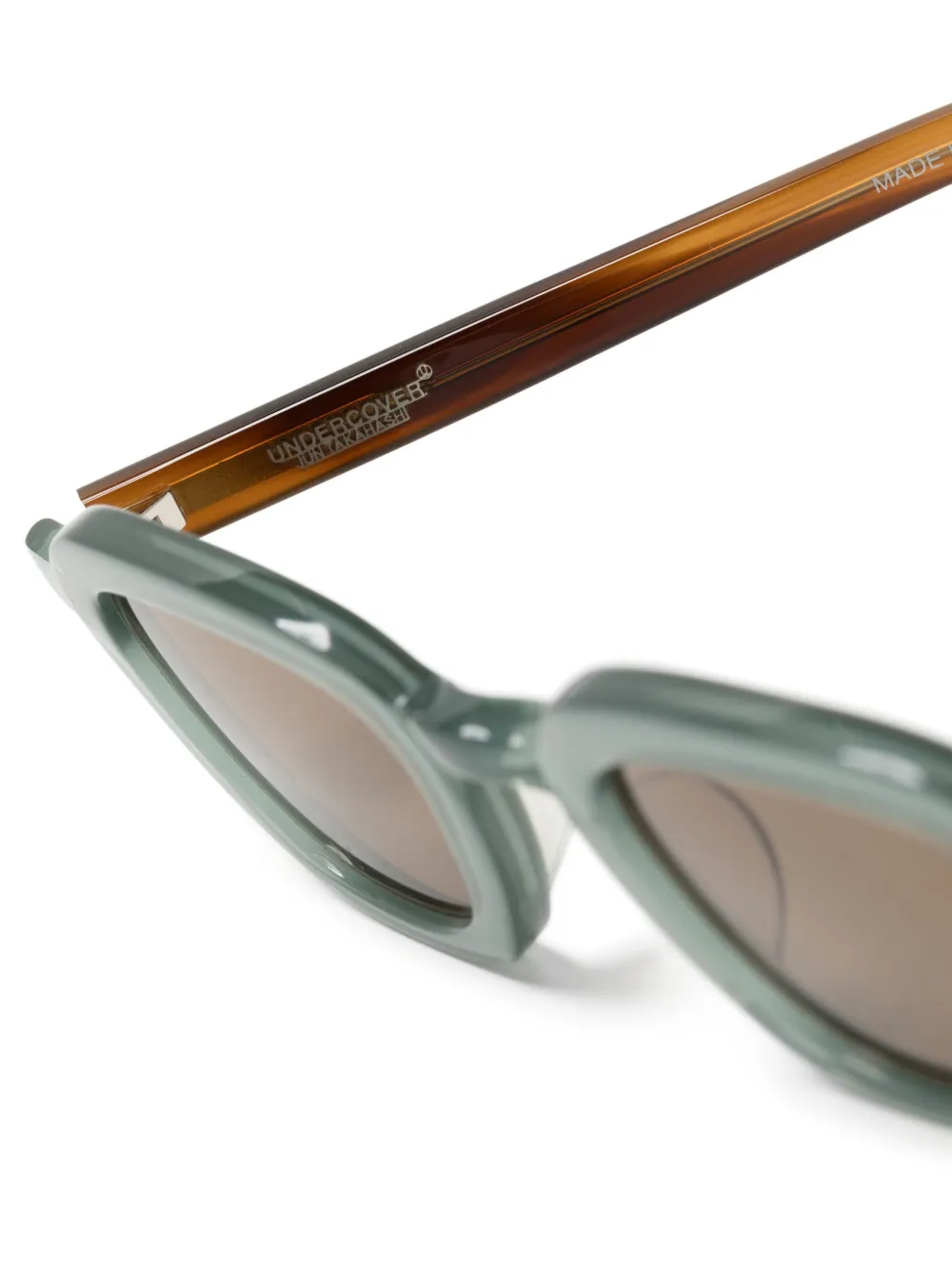 Undercover Zonnebril met rond montuur Grijs