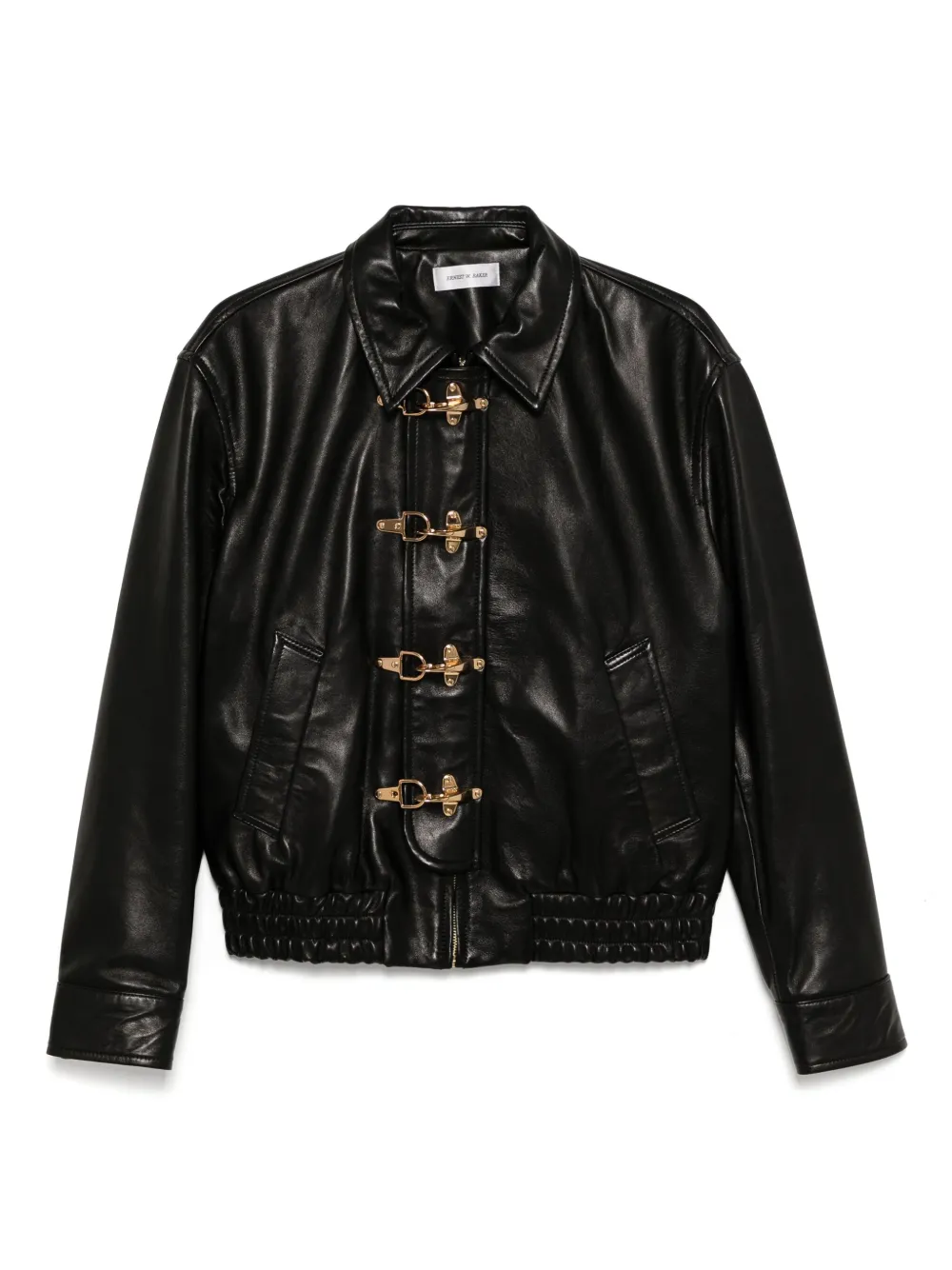 Ernest W. Baker buckle bomber jacket | Black | Image 1