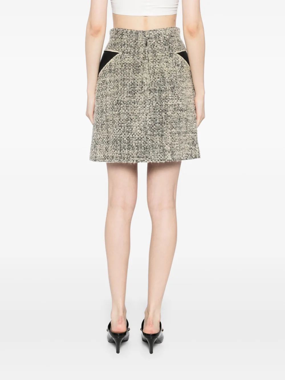 Pre-owned Chanel 2010 Skirt In Grey