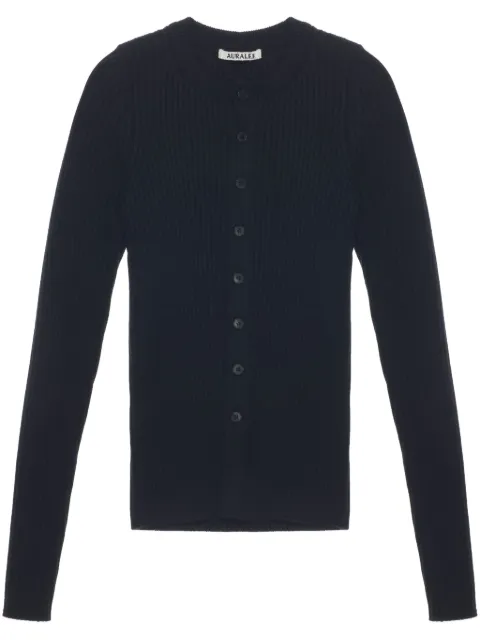 Auralee silk-blend cardigan