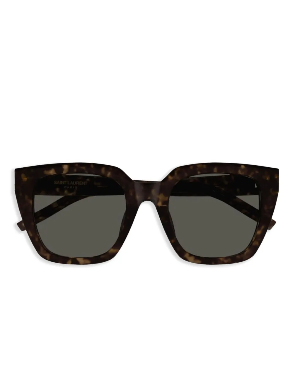 Saint Laurent Eyewear Zonnebril met cat-eye montuur Bruin