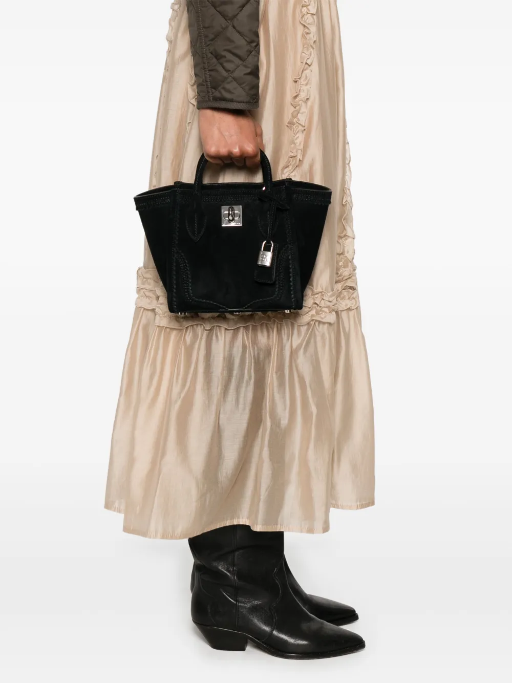 Ermanno Scervino mini sac à main Maggie en daim | Sacs cabas | Image 2