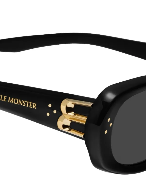 Gentle Monster Ninishe 01 Sunglasses | Black | FARFETCH AZ