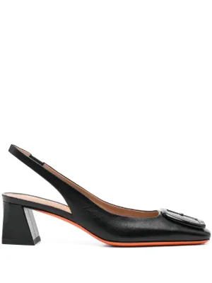 シューズ・サンダルその他 SANTONI Woman Pumps Black WDID70945HI2NSZA N01 Santoni Claudette 75MM Leather Pumps | Saks Fifth Avenue