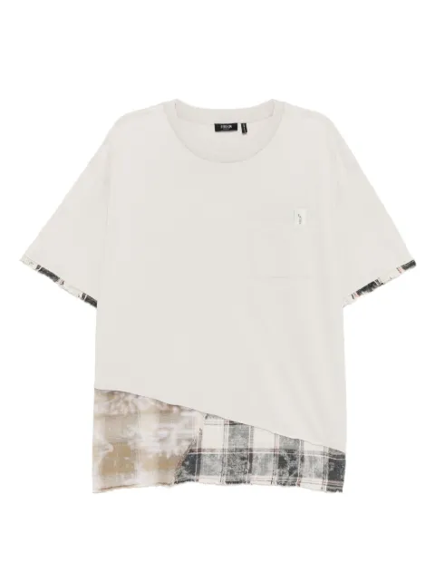 FIVE CM patchwork T-shirt