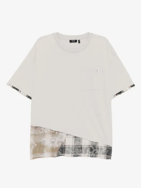 FIVE CM patchwork T-shirt