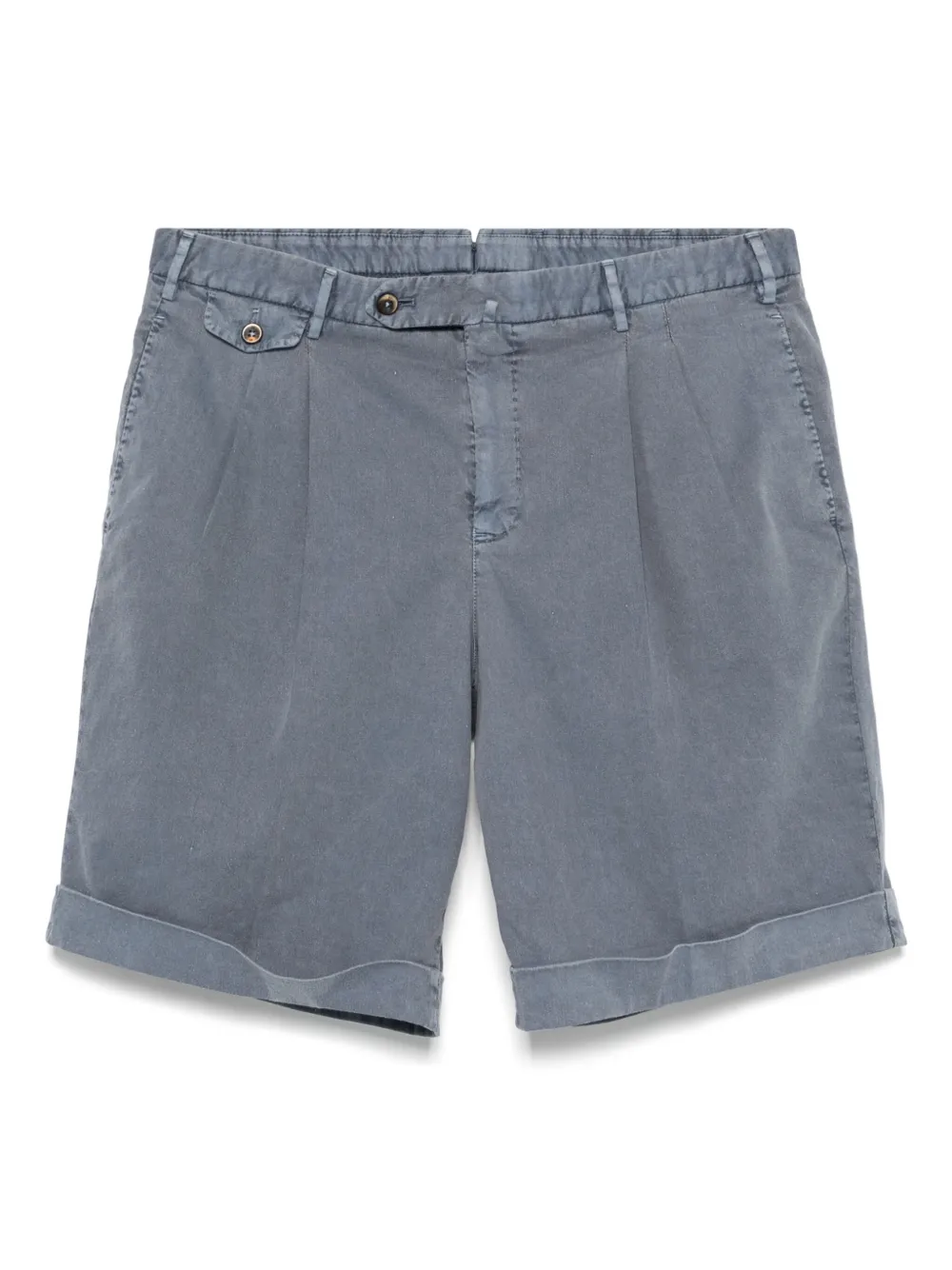 PT Torino Shorts met plooidetail Blauw