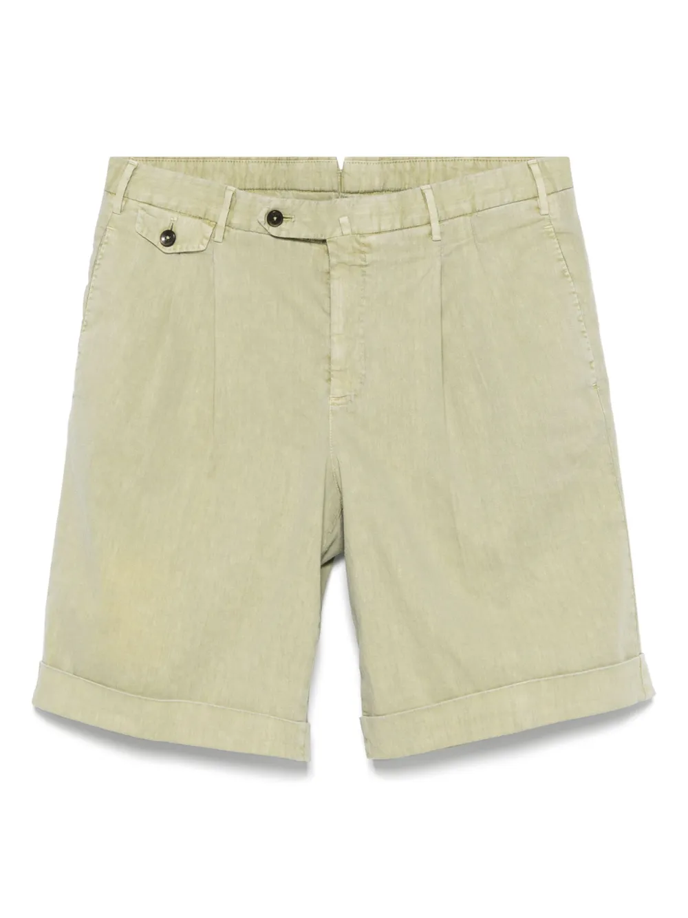 PT Torino Shorts met plooidetail Groen