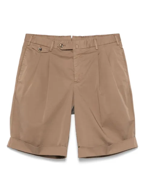 PT Torino pleat-detail shorts