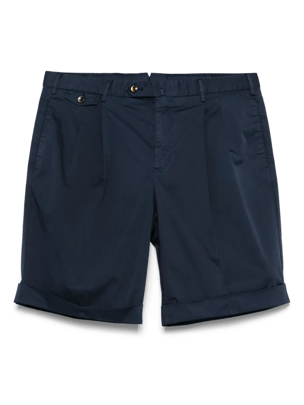 PT Torino Shorts met plooidetail Blauw