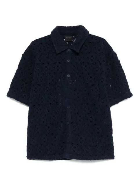 Daily Paper camisa con paneles de encaje