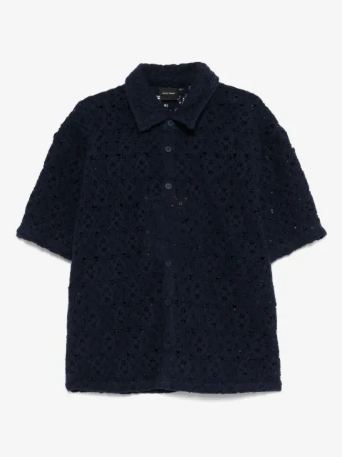 Daily Paper camisa con paneles de encaje