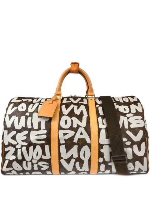 Louis Vuitton Pre-Owned bolsa de viaje Keepall 50 2001 de Louis Vuitton de archivo x Stephen Sprouse