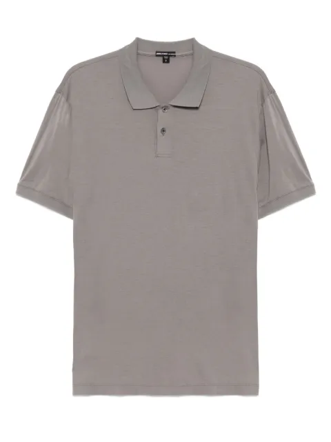James Perse playera tipo polo Luxe Lotus