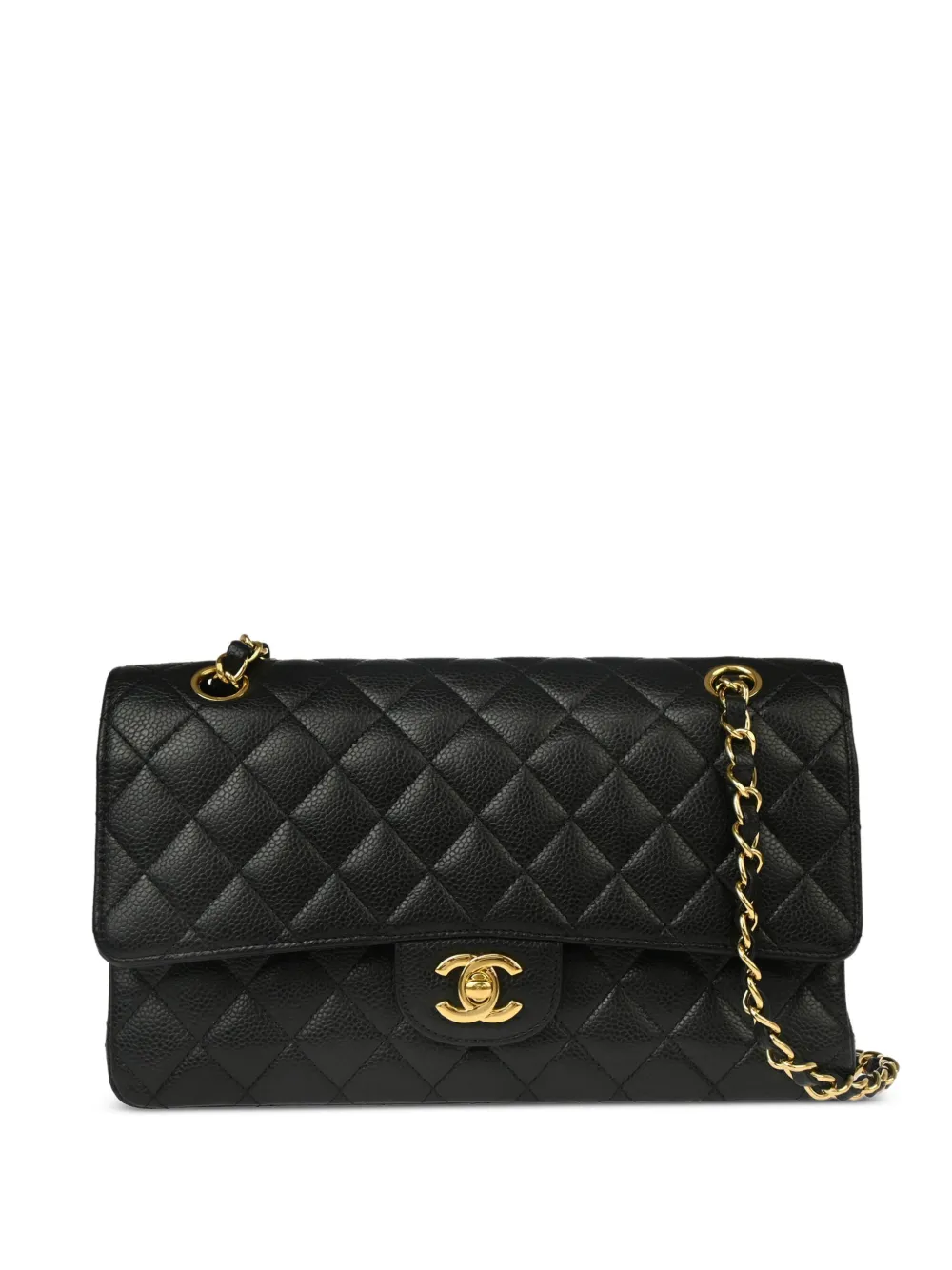 CHANEL Pre-Owned 2014 medium Double Flap shoulder bag | Black | Image 1