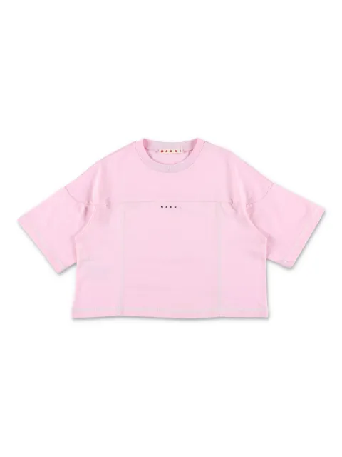 Marni Kids cropped t-shirt 