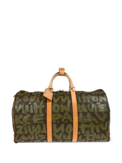 Louis Vuitton Pre-Owned x Stephen Sprouse 2001 Keepall 50 travel bag