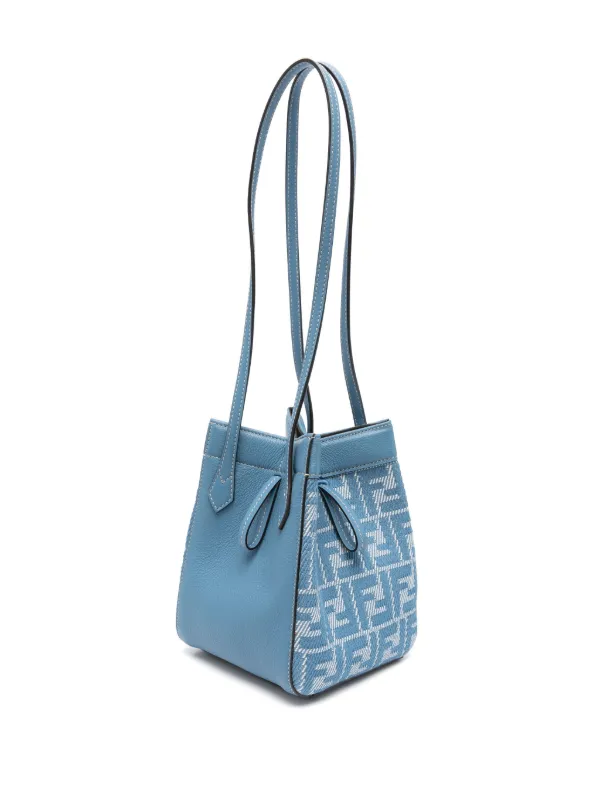 VIP【送料関税込】FENDI ORIGAMI MINI BUCKET BAG Fendi Origami Mini Fabric Blue | Fendi
