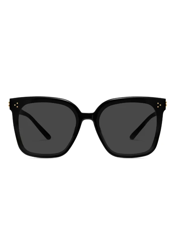 新品GENTLE MONSTER ブラック キャットアイサングラス Gentle Monster Kunst cat-eye Sunglasses | Black | FARFETCH