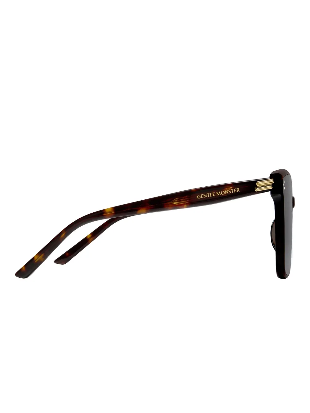 Gentle Monster New Her zonnebril Bruin