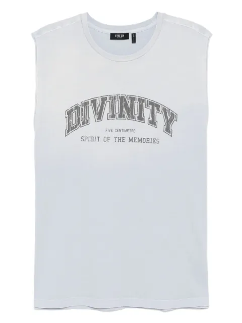 FIVE CM logo-print vest 