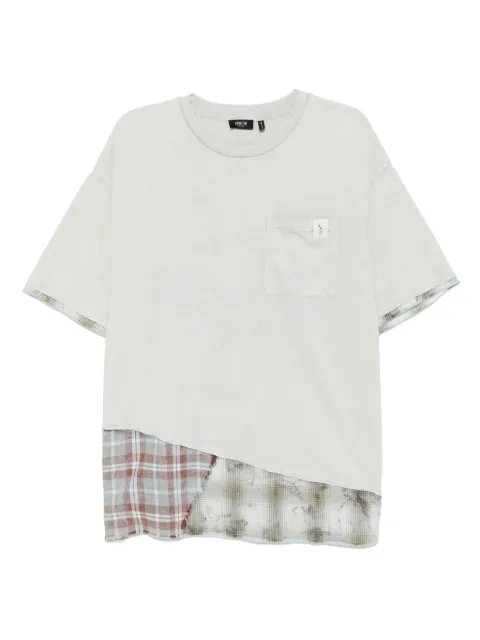 FIVE CM patchwork T-shirt