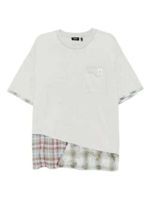 T-shirt à effet patchwork - FIVE CM - Modalova