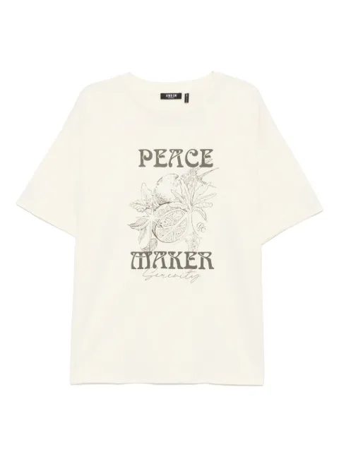 FIVE CM playera con estampado gráfico