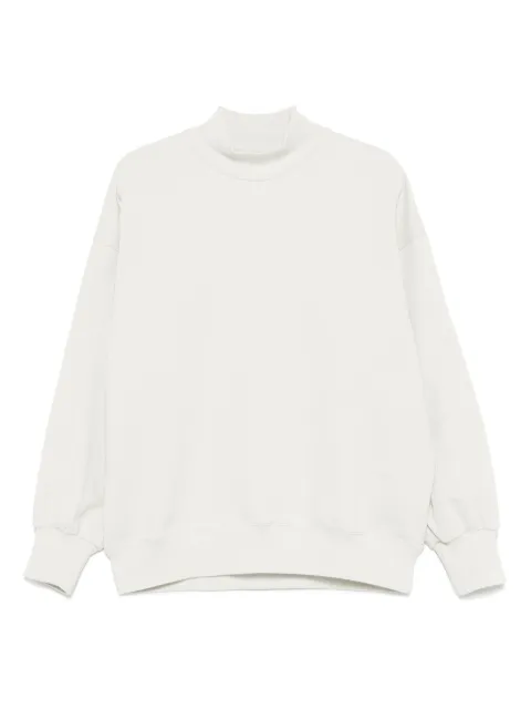 Low Classic sudadera con cuello falso en tela porlar