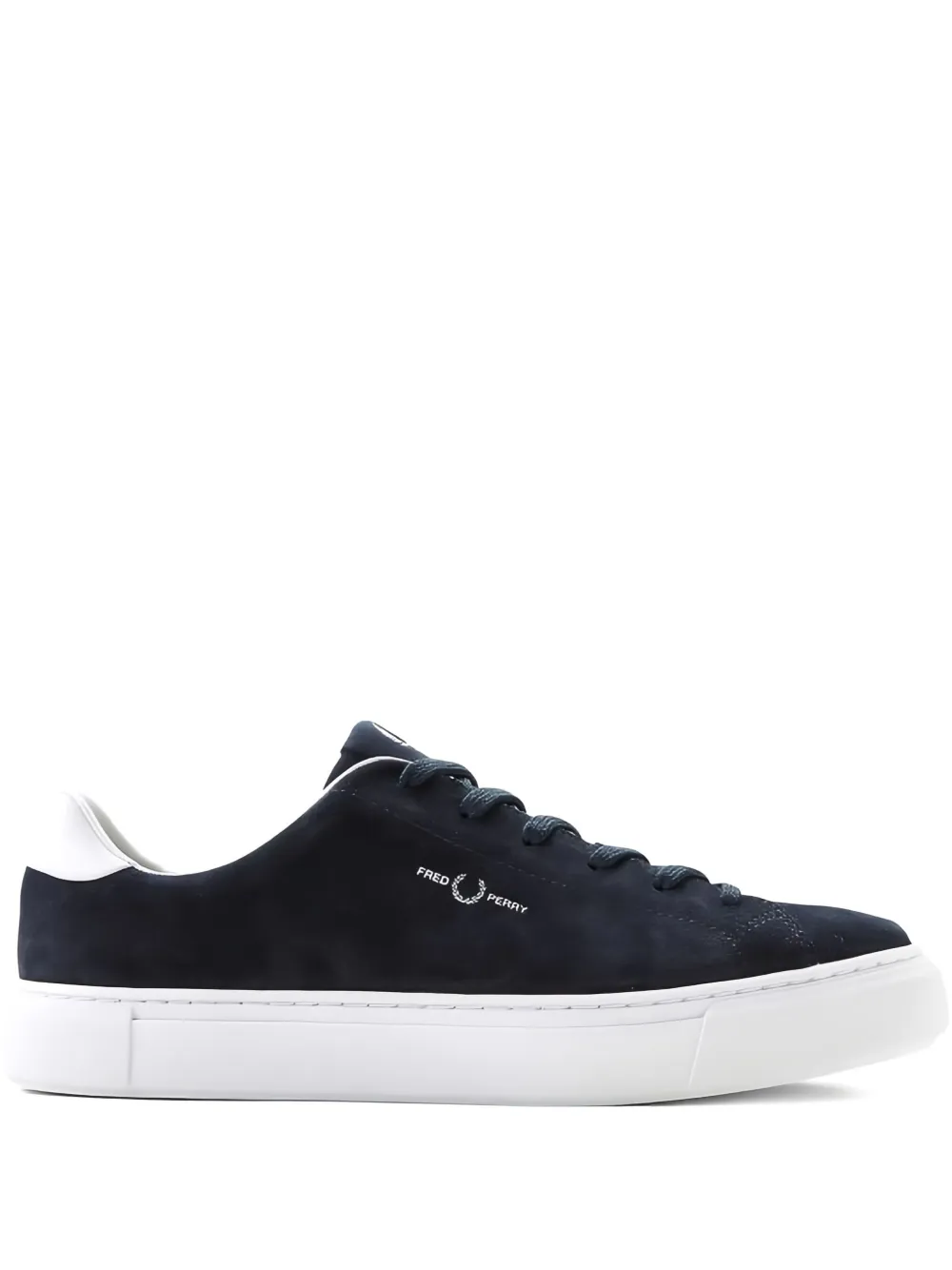 Fred Perry Sneakers met logoprint Blauw