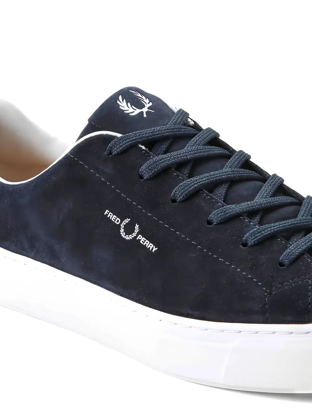 Fred Perry Sneakers met logoprint Blauw