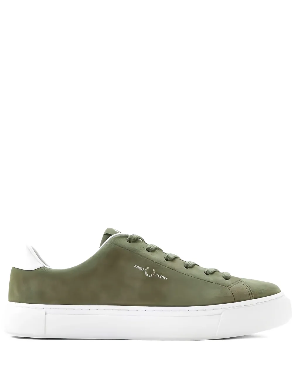 Fred Perry Sneakers met logoprint Groen
